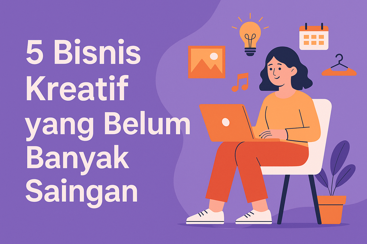 5 Bisnis Kreatif yang Belum Banyak Saingan