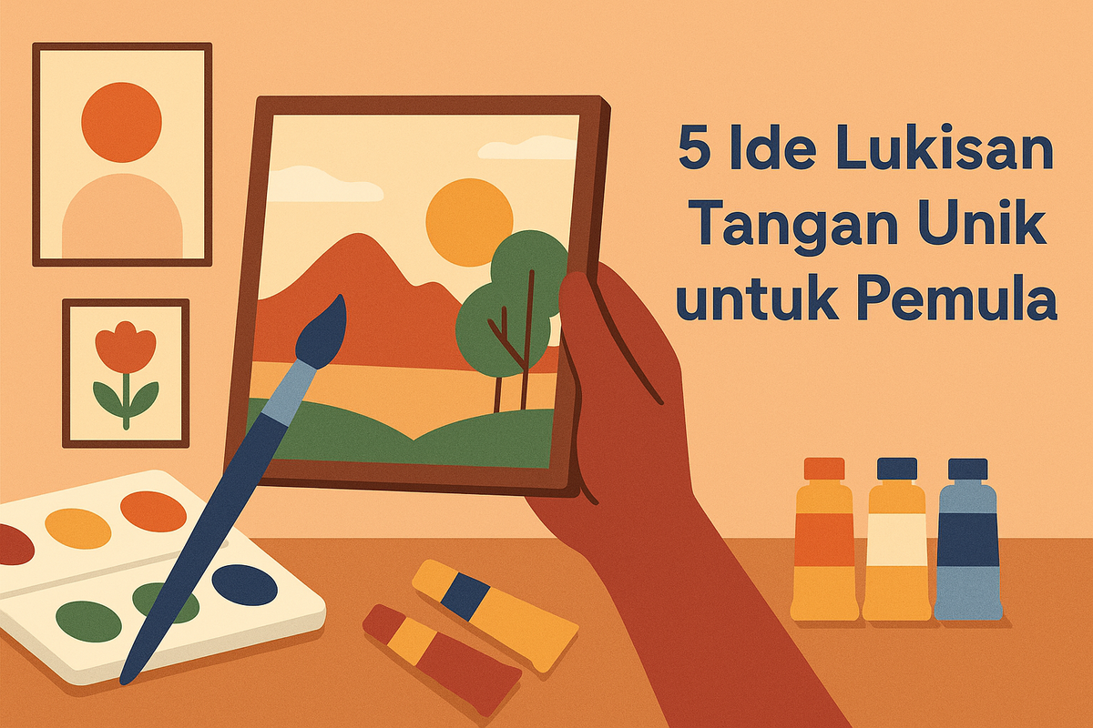 5 Ide Lukisan Tangan Unik untuk Pemula: Ekspresikan Diri Lewat Kuas