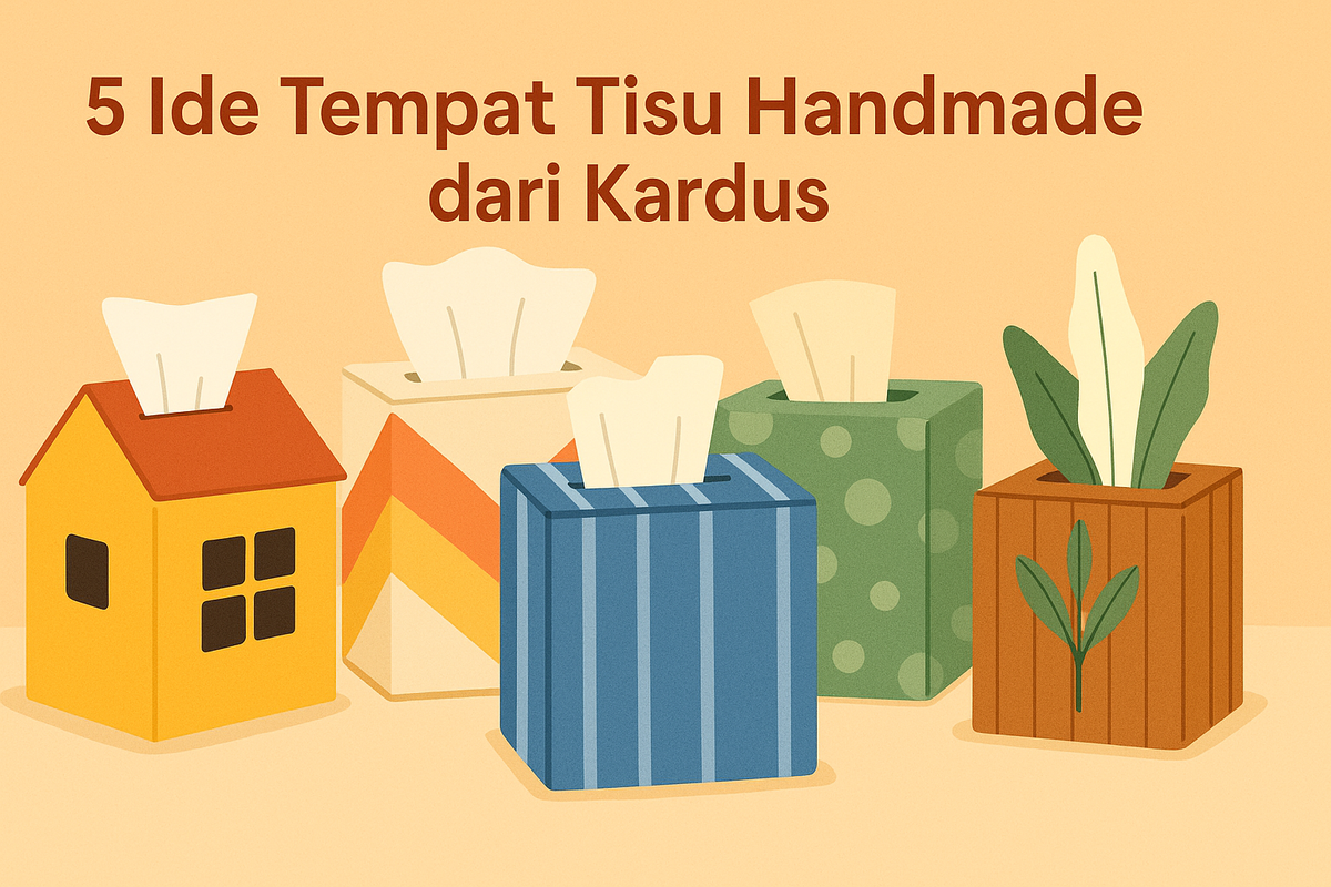 5 Ide Tempat Tisu Handmade dari Kardus: Kreatif, Fungsional, dan Ramah Lingkungan