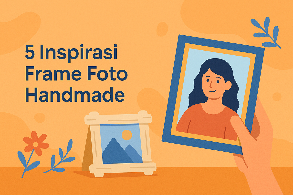 5 Inspirasi Frame Foto Handmade: Dekorasi Estetik dari Tangan Sendiri