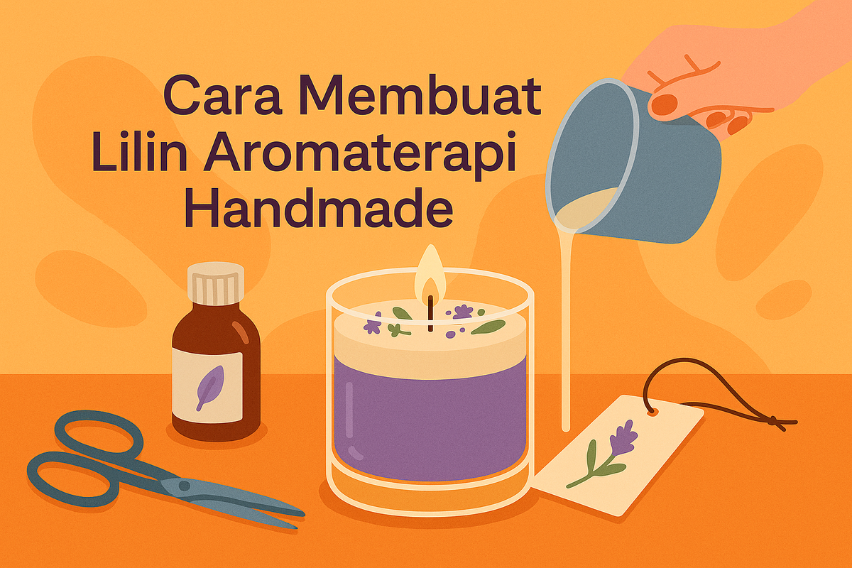 Cara Membuat Lilin Aromaterapi Handmade untuk Relaksasi Harian