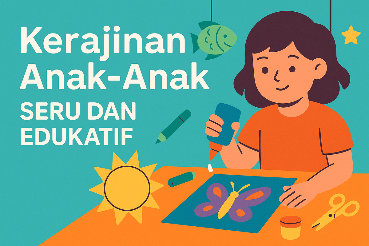 Kerajinan Anak-anak yang Seru dan Edukatif: Belajar Sambil Bersenang-senang