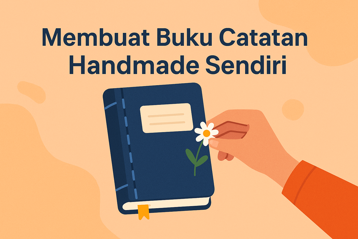 Membuat Buku Catatan Handmade Sendiri: Kreatif, Personal, dan Penuh Gaya