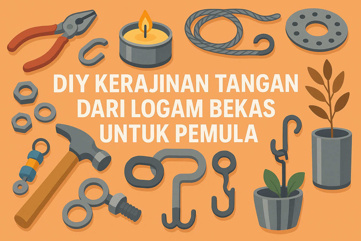 DIY Kerajinan Tangan dari Logam Bekas untuk Pemula