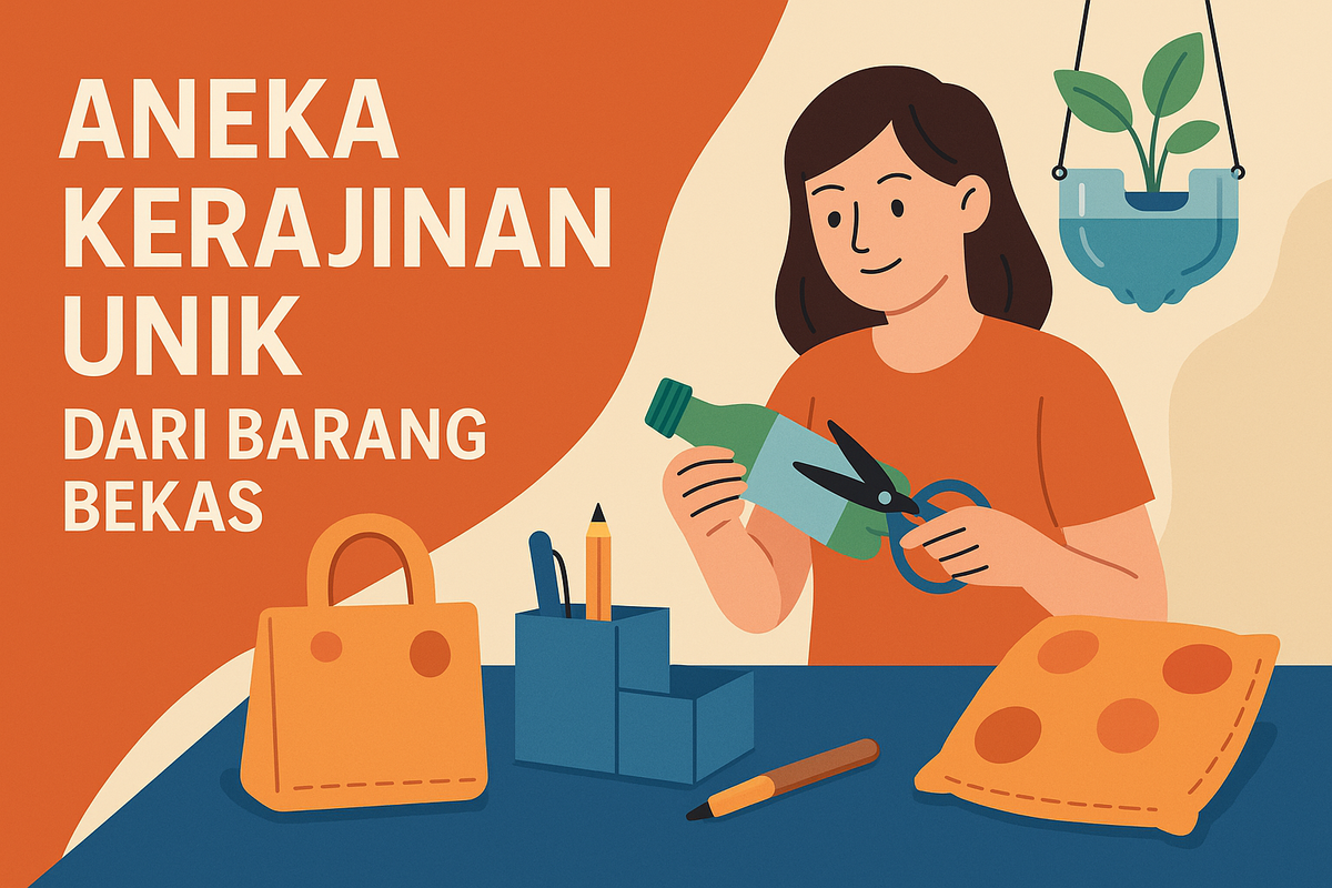 Aneka Kerajinan Unik dari Barang Bekas: Kreativitas Tanpa Batas