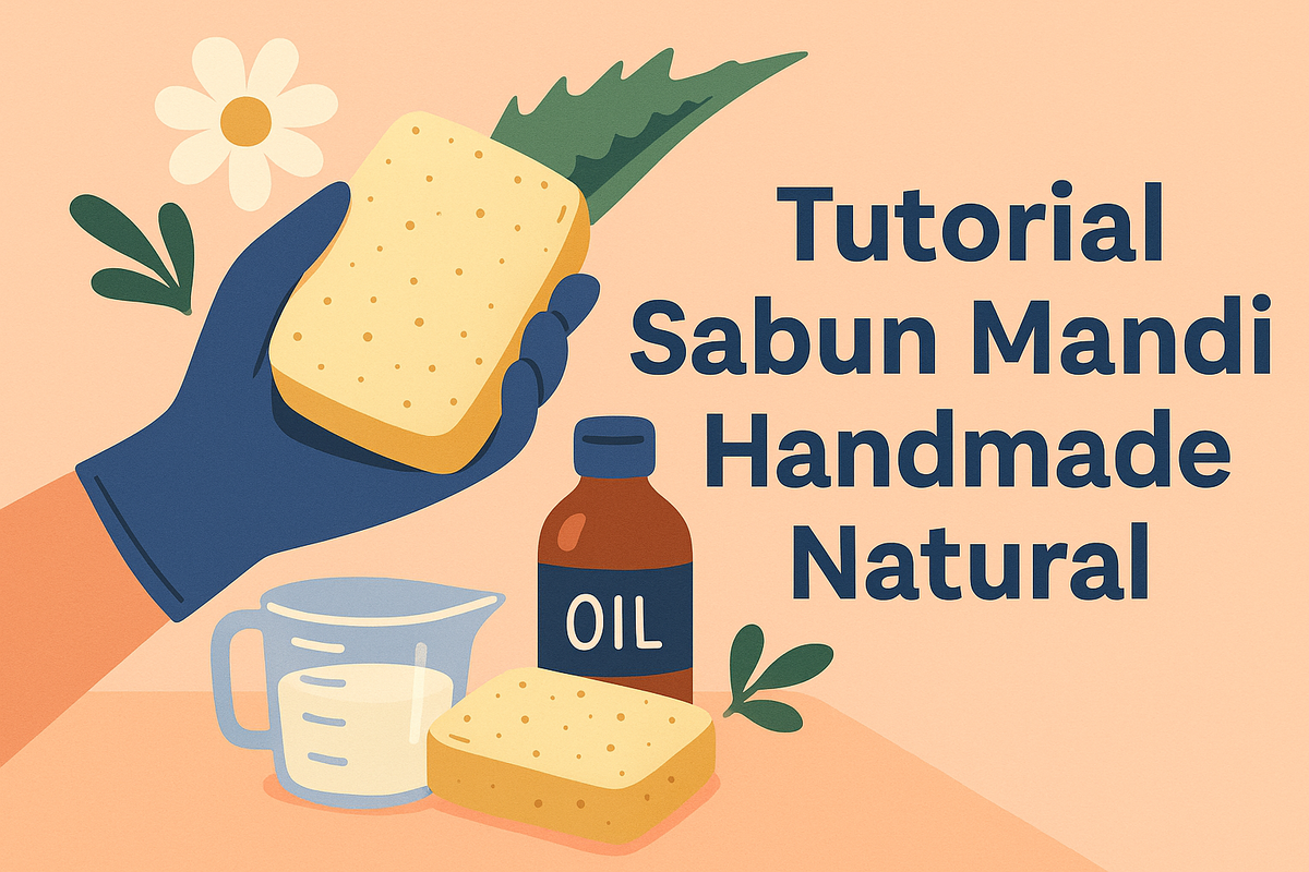 Tutorial Sabun Mandi Handmade Natural